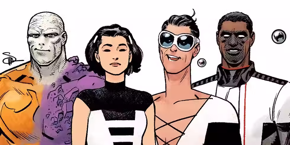 (The Terrifics next, please Mr. Gunn?) 