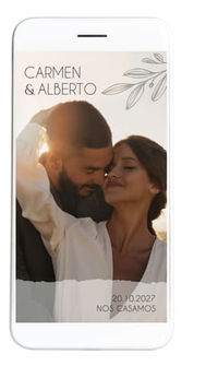 Invitación Digital Web Interactiva de boda  | Modelo 83 | Acolores Design
