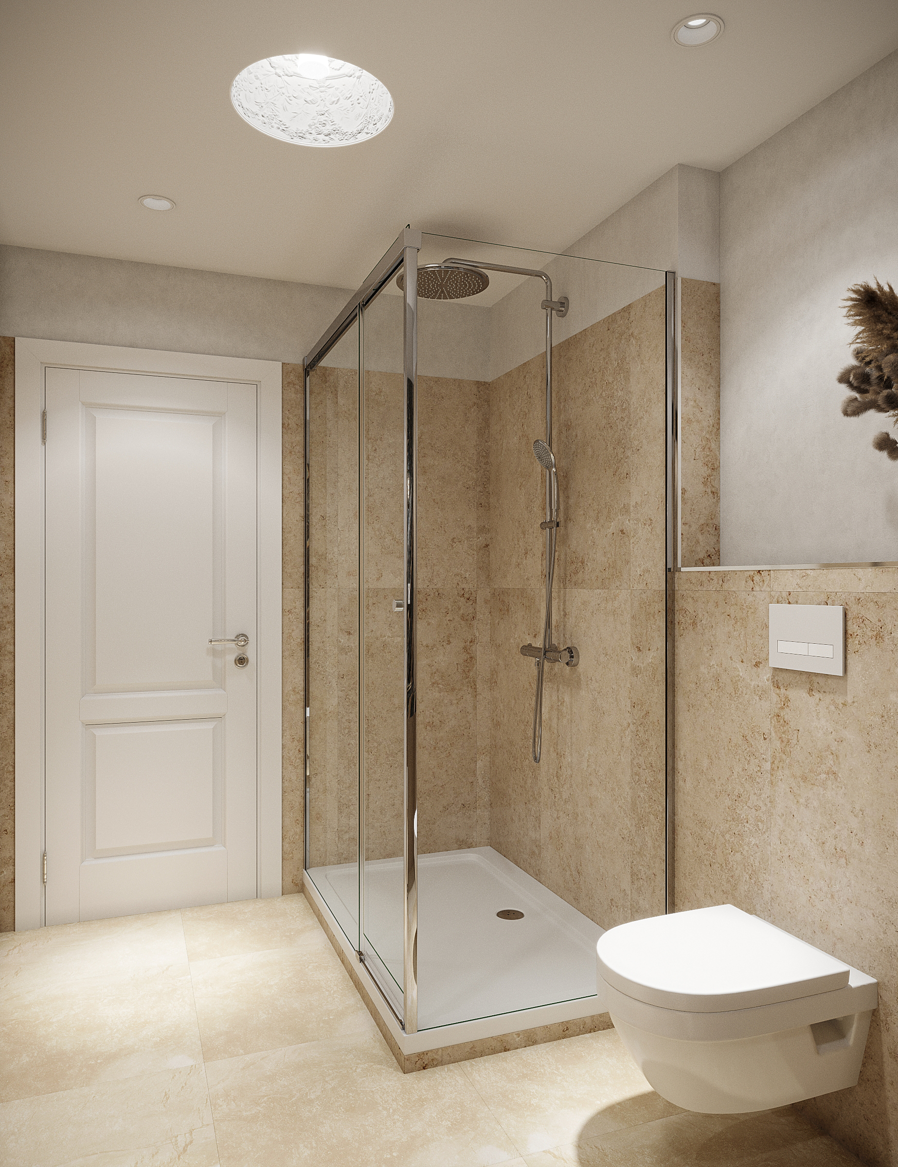 Penthouse München Interior Design Bad Einrichtung