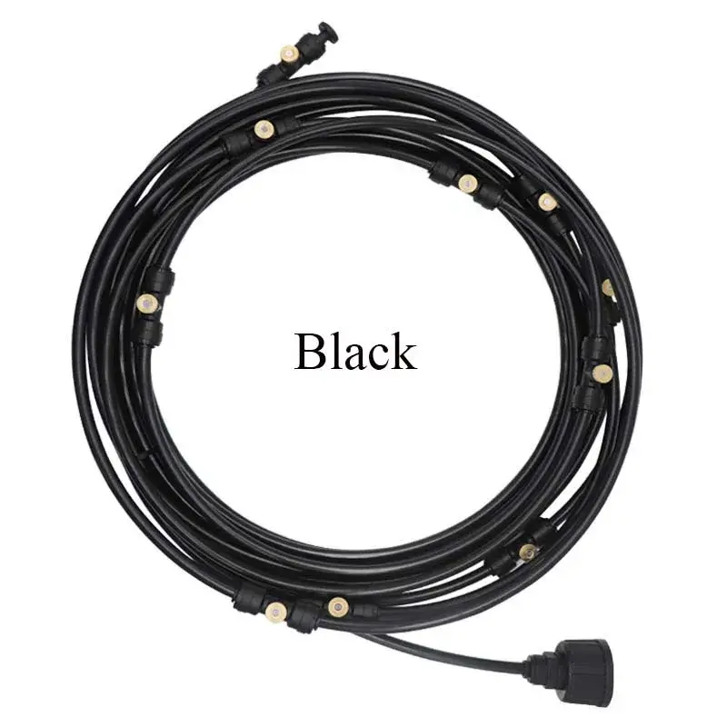Thumbnail: Water Pipe Misting Cooling Fog Hose Tube System Kit for Greenhouse Irrigation