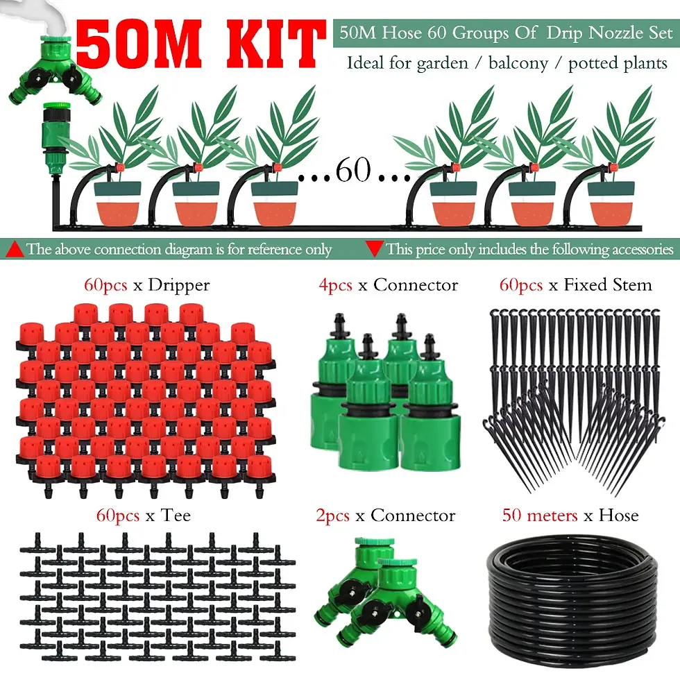 Miniatura: KIT MICRO IRRIGAÇÃO PARA JARDIM