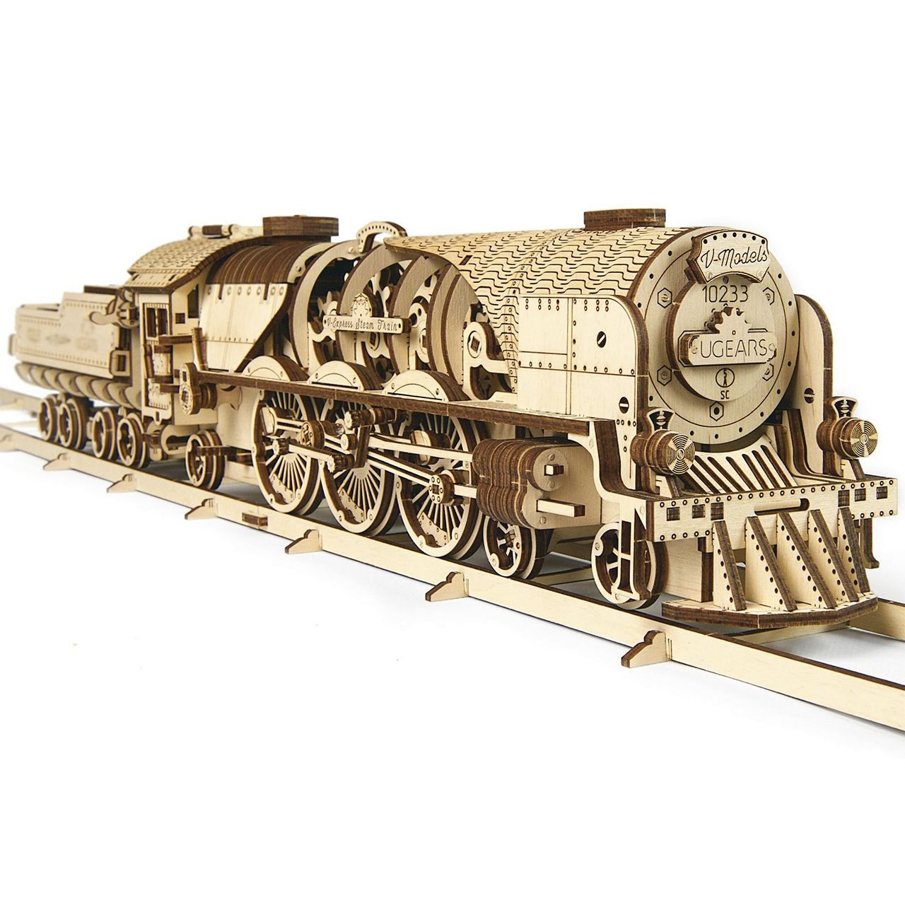 Ugears Locomotive V-express