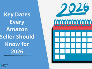 Key Dates Every Amazon Seller Should Know for 2026