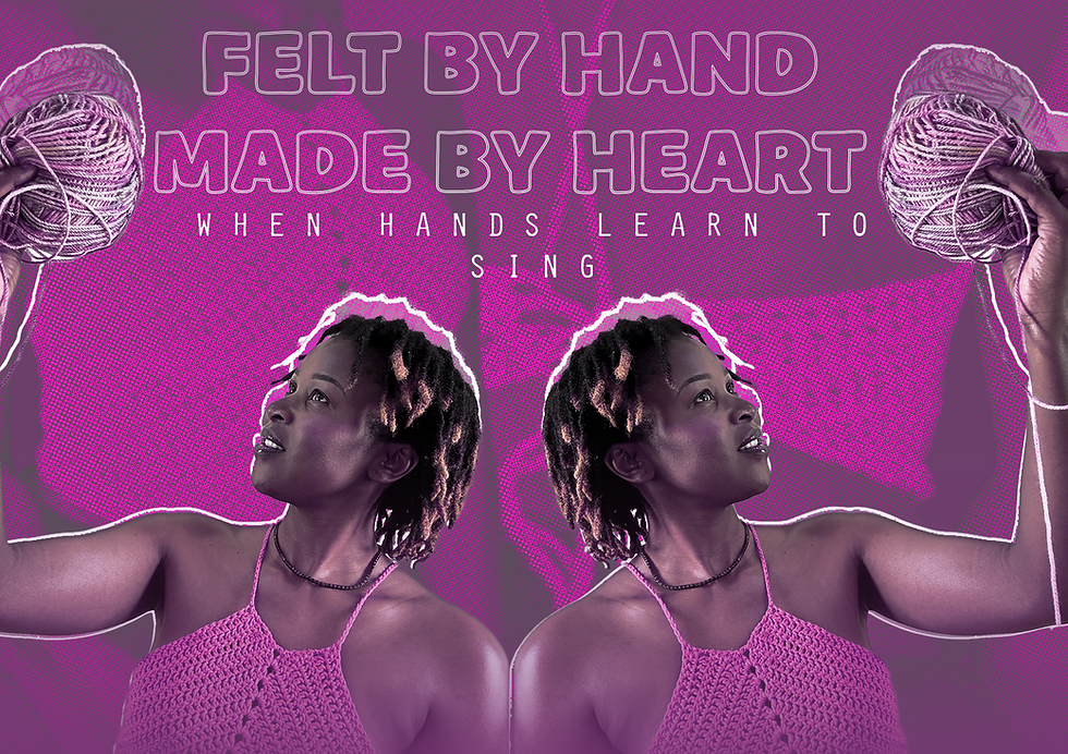 Felt by hand, Made by heart