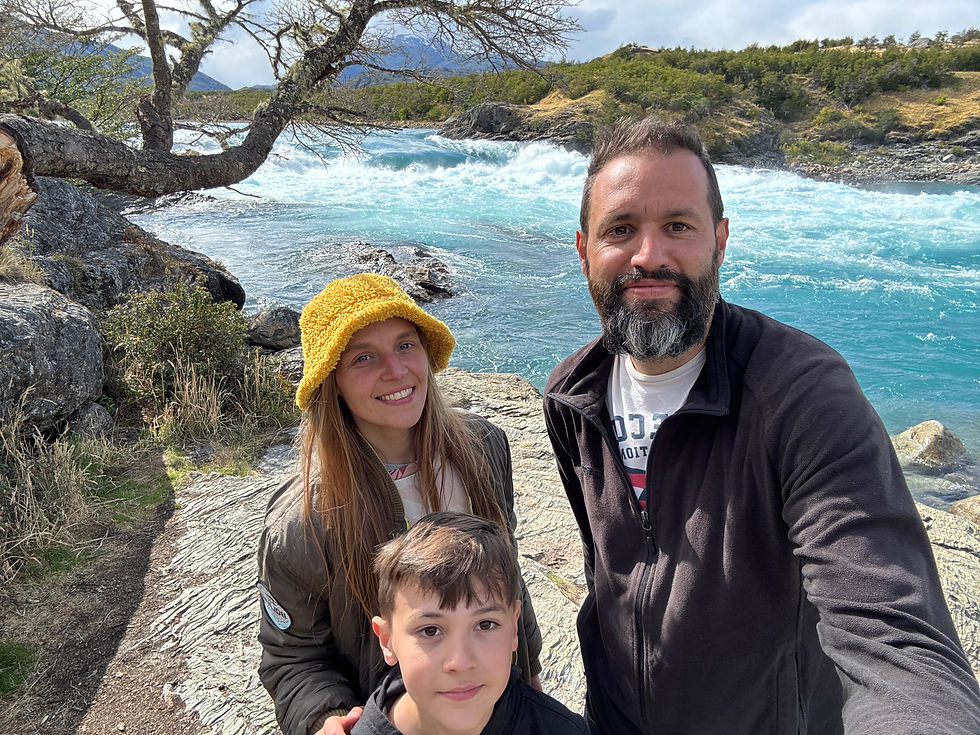 Carretera Austral Chile Confluencia Beker y Neff