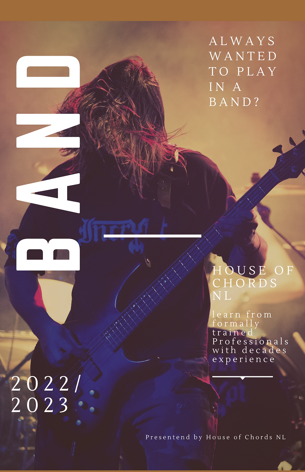 Learn how to play in a band 