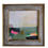 Thumbnail: Rose Landscape - Framed Pigment and Oil on Linen (30x30cm)