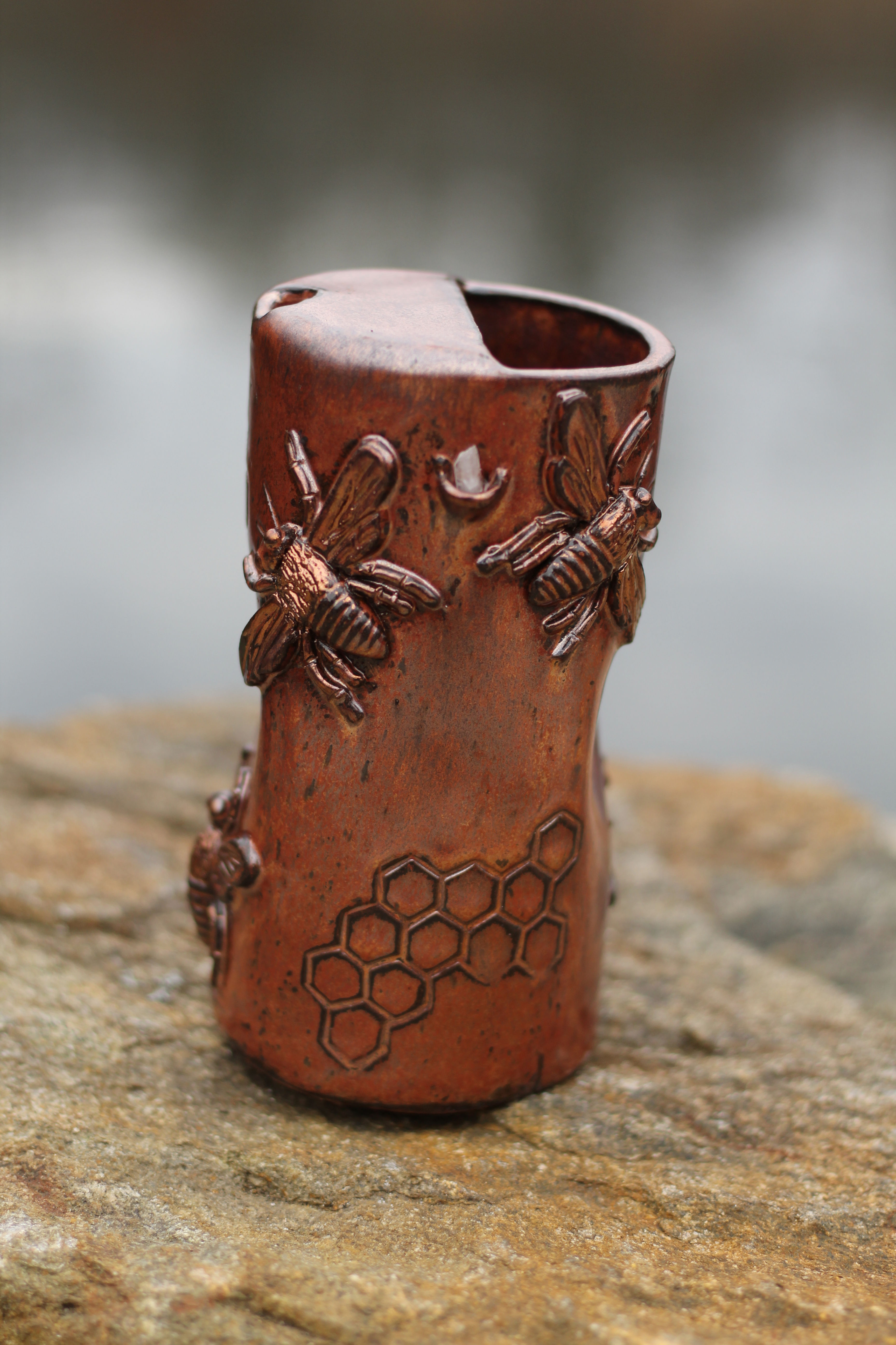 11 - Copper Bee Tumbler