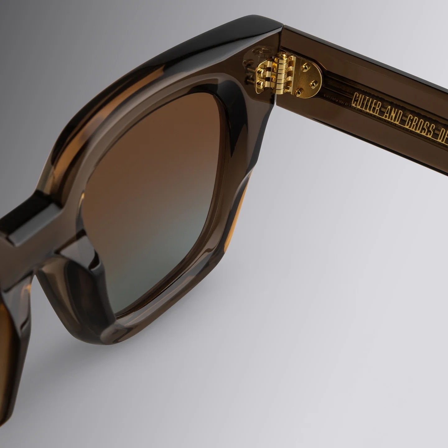 Cutler And Gross 1422 Sunglasses Brown Crystal