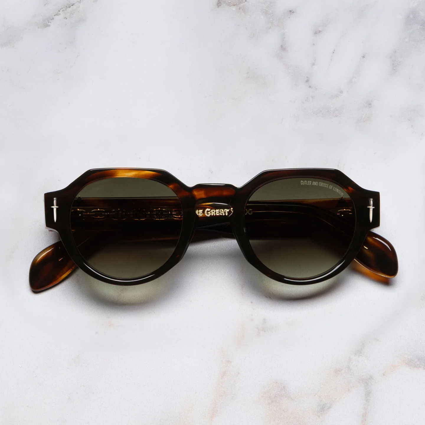 Cutler And Gross X The Great Frog Lucky Diamond Sunglasses Havana
