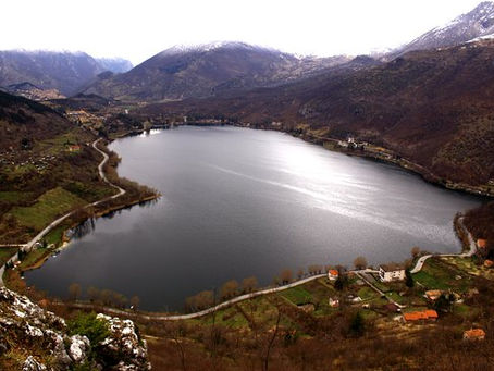 ITALIA: LAGO DE SCANNO, ABRUZZO