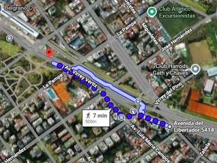 El recorrido que realizaron Facundo Moyano y Candela Arizaga antes de ser interceptados por la policía