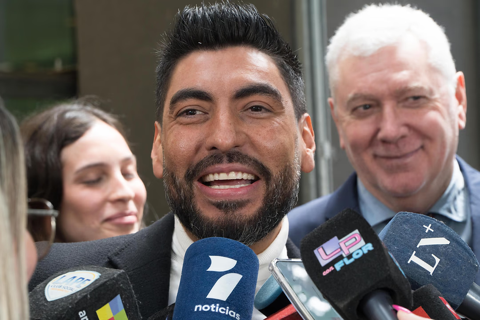 Facundo Moyano se presentó en la audiencia y levantaron la perimetral