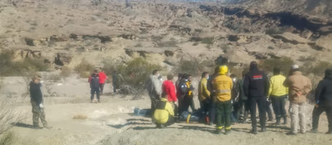 Caída del helicóptero en San Juan: continúa el operativo para rescatar y trasladar a los fallecidos