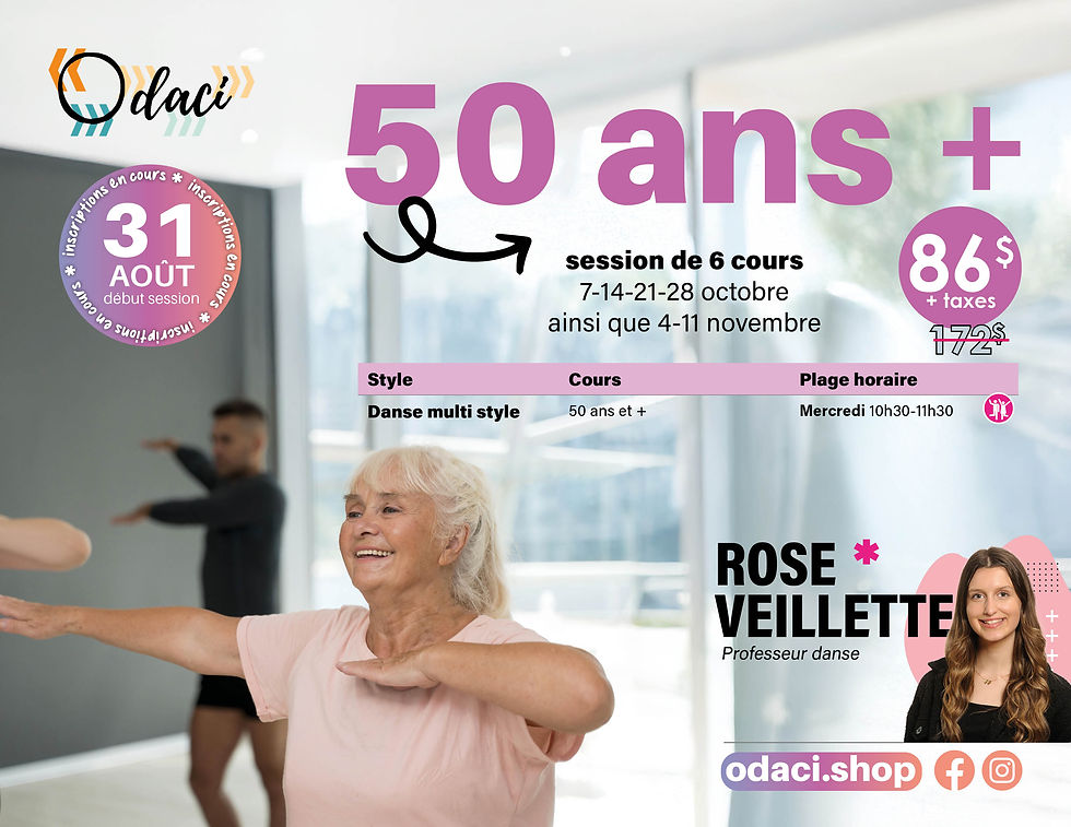 Miniature : Cours 50 ans et +