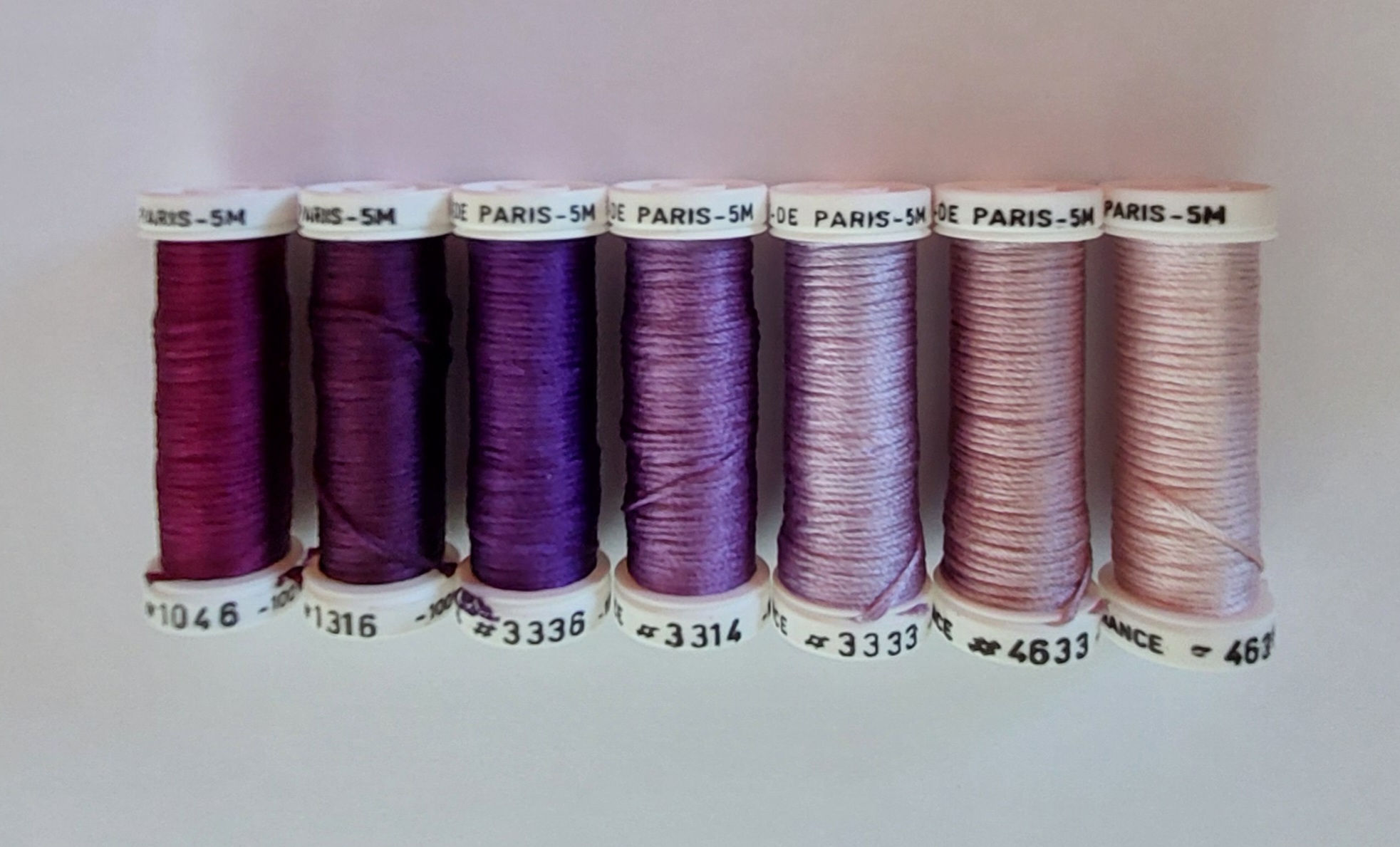 Teilbare französische 100 %ige Seide Au ver a Soi - de Paris