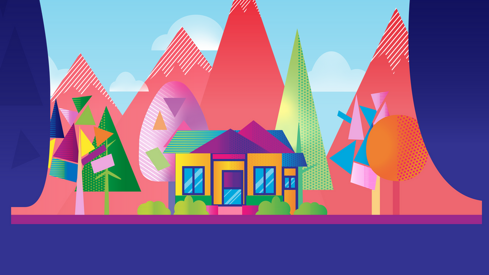 Exterior Background Illustration