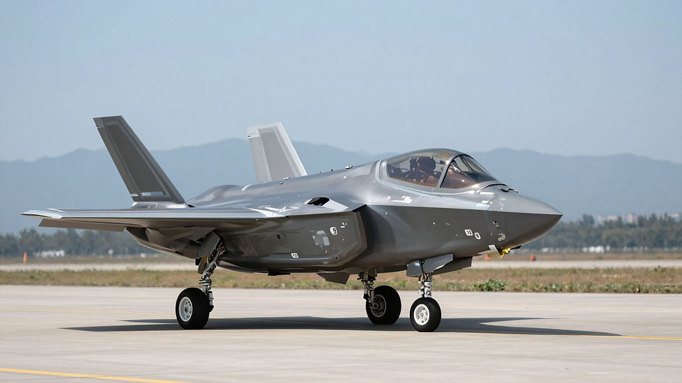 F-35 stealth fighter aircraft