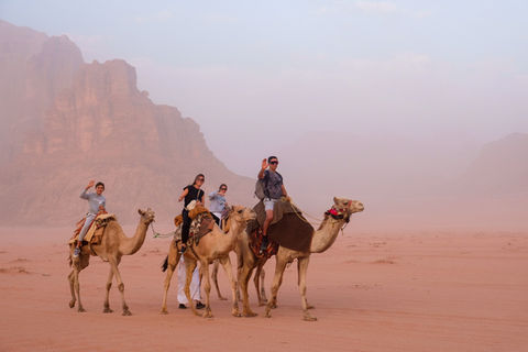 Camel Ride in Wadi Rum