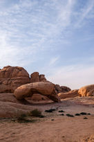Excellentes vues sur le désert du Wadi Rum