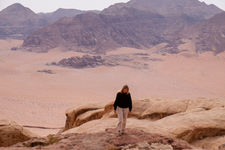 Excellentes vues sur le désert du Wadi Rum
