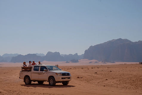 Embark on an exhilarating 4x4 jeep tour through the mesmerizing desert of Wadi Rum