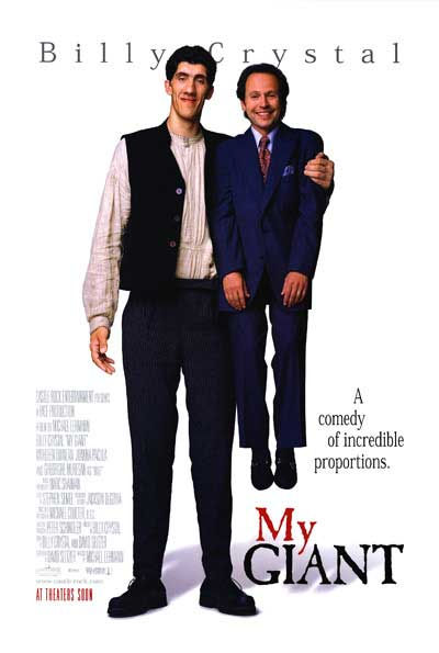My Giant Poster. Gheorghe Muresan and Billy Crystal.