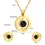 Thumbnail: Timberly - Necklace and Earrings - Set - 18k Gold Plated.
