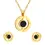 Thumbnail: Timberly - Necklace and Earrings - Set - 18k Gold Plated.