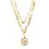 Thumbnail: Magnolia - Necklace - 18k Gold Plated.