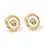 Thumbnail: Winter - Earrings - 18k Gold Plated.