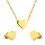 Thumbnail: Zoey - Necklace and Earrings - Set - 18k Gold Plated.