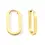 Thumbnail: Georgia - Earrings - 18k Gold Plated.