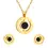 Thumbnail: Timberly - Necklace and Earrings - Set - 18k Gold Plated.