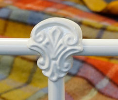 Sussex panel cast. Empire Beds. Australian Made. Cast Bed. Cast Iron Bed.Wrought Iron Bed.