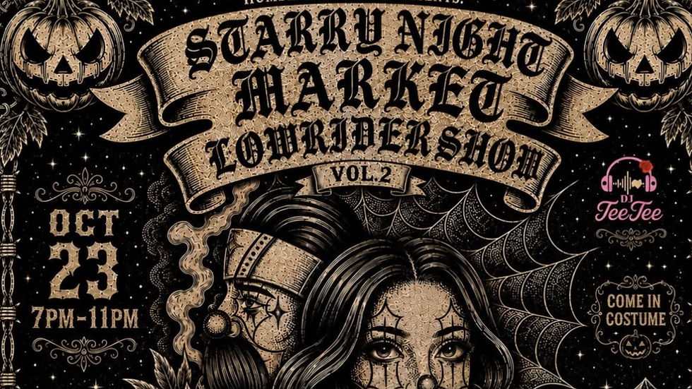 Stary Market Night Market-Lowrider Show