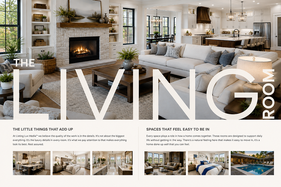 Listing Lux Media Professional Marketing Assets