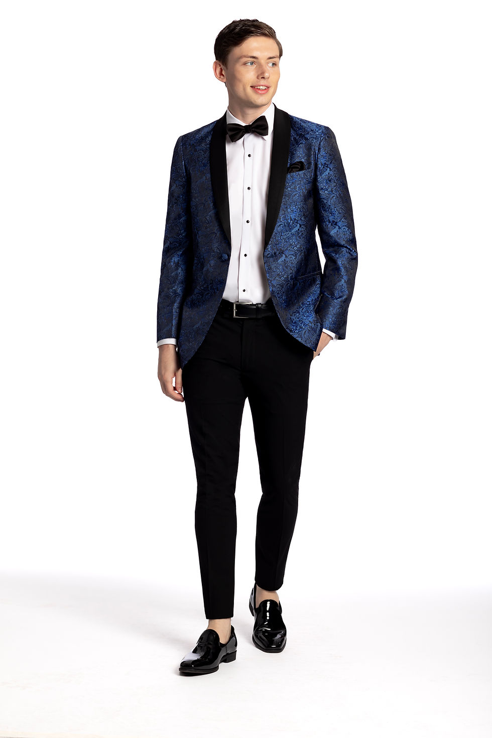 Cobalt Aries by Pure Silk Fabrics