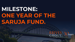 Saruja Funds Mark First Anniversary as Reeves Celebrates 30 Years