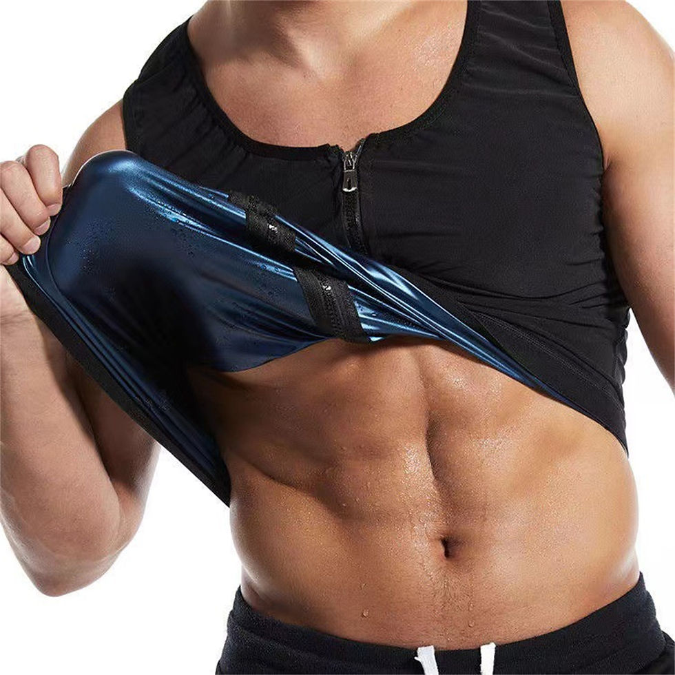 Men's Sauna Sweat Compression Vest