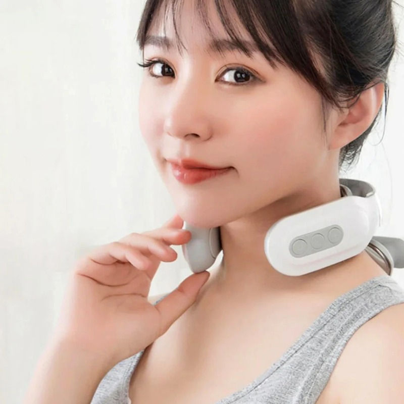 Heated 4-Head USB Neck Massager – image 2