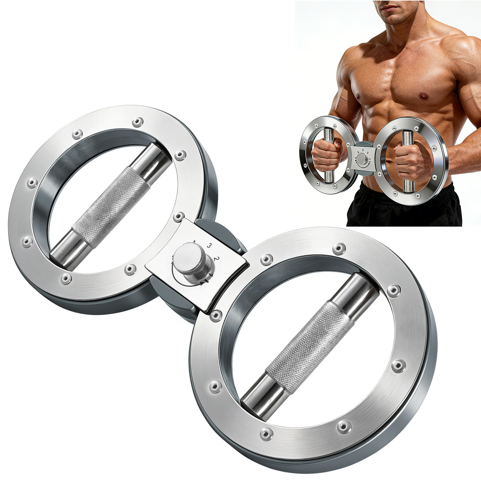 Rotator Machine Multifunctional Grip Strength Trainer 8 to 15 Pounds Adjustable