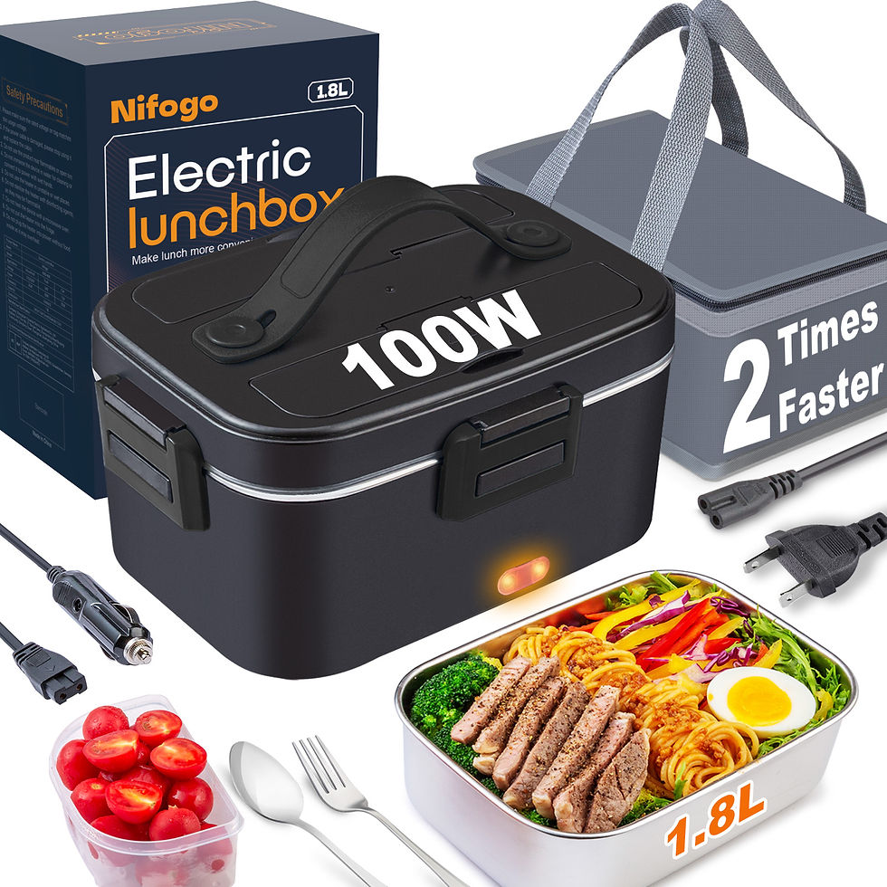 100W Electric Heated Lunch Box, 1.8 L – image 2