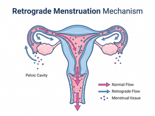 Retrograde Menstruation: Symptoms, Causes, and Endometriosis Risk