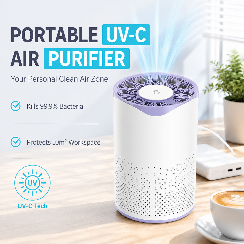 Portable UV Desktop Air Purifier