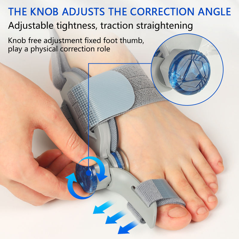 Unisex Adjustable Rotatable Toe Separator Household Foot Comfort Care Cushion