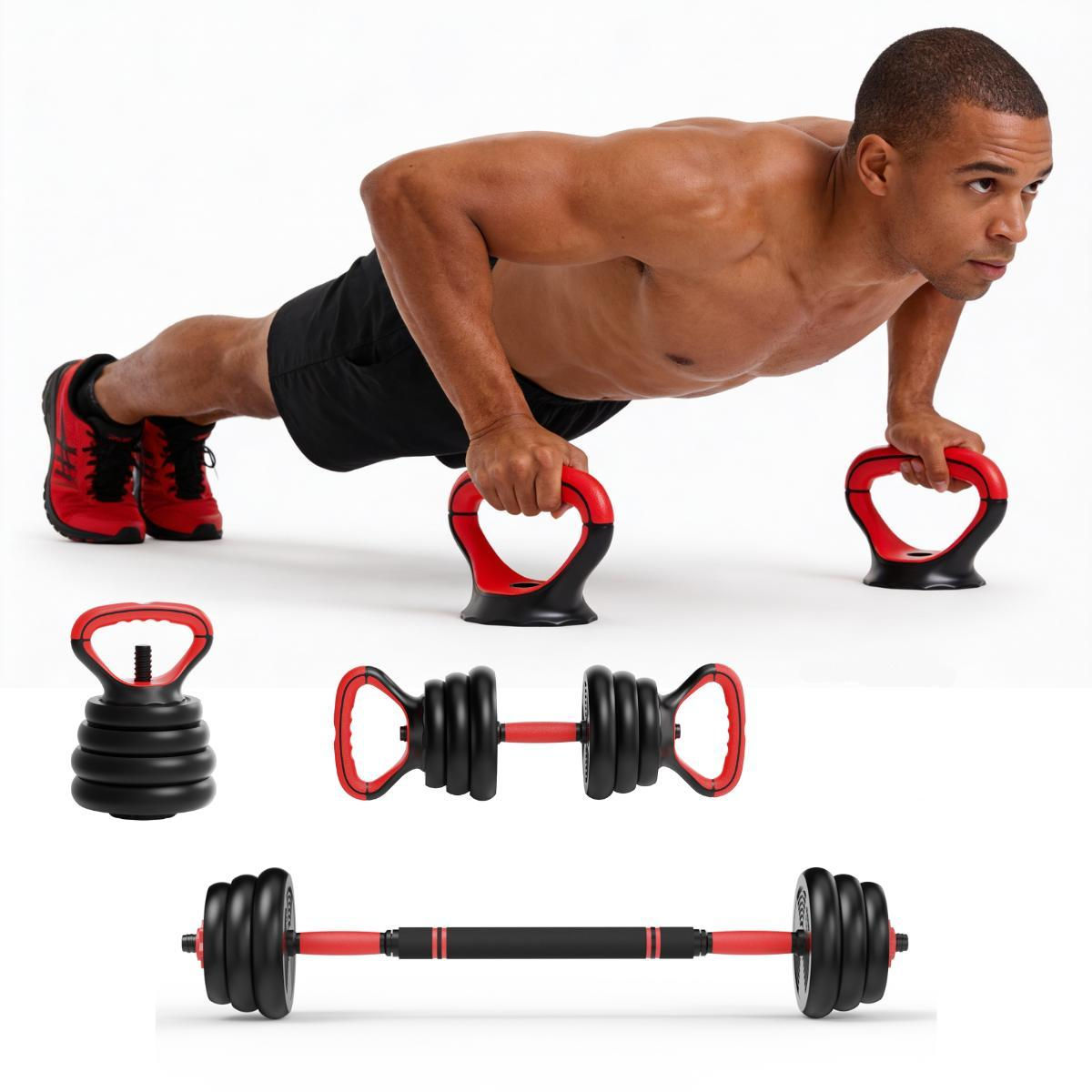 RELIFE 5-in-1 Adjustable Dumbbells, up to 110 lb