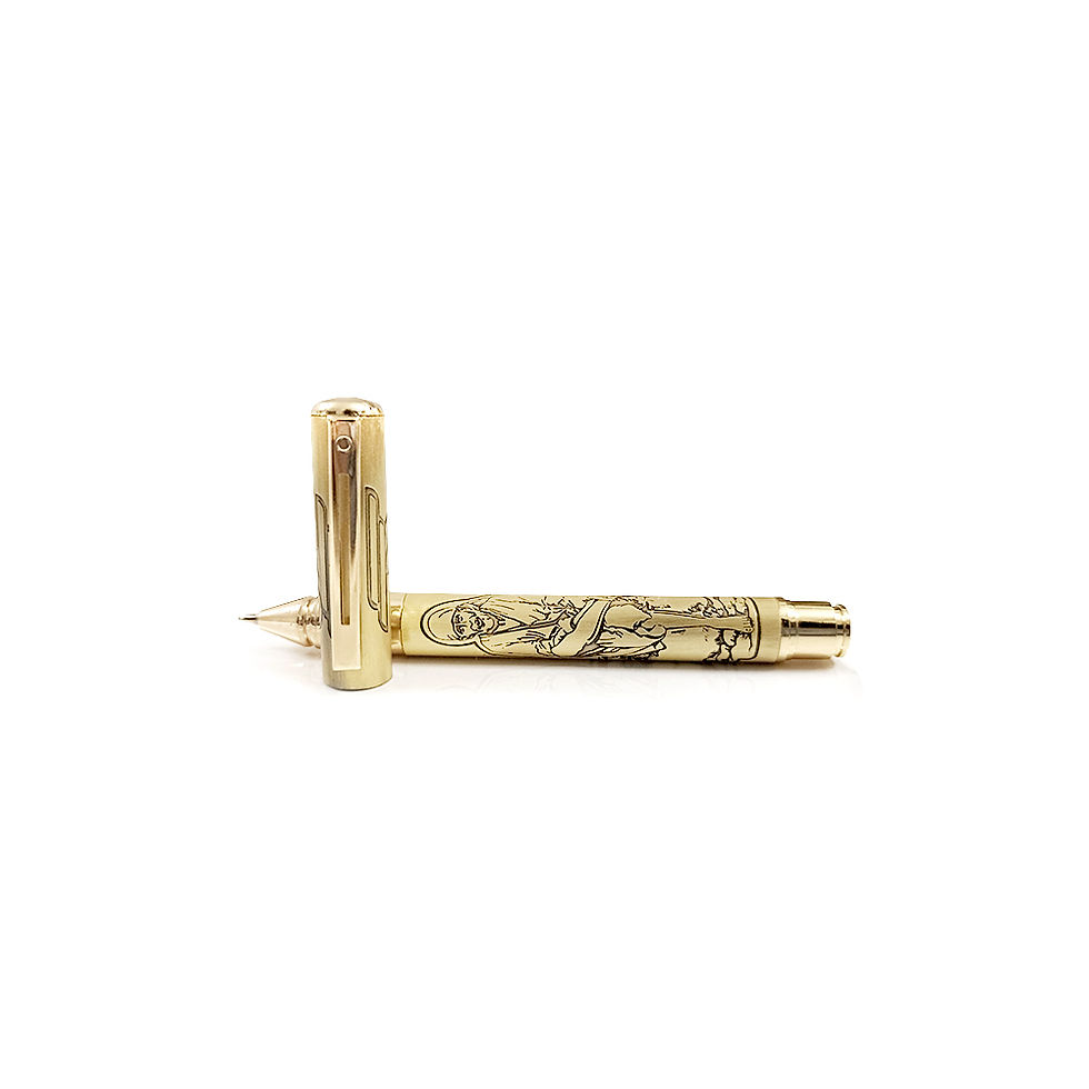 Thumbnail: Gold Orion - Shradha Saburi Carved