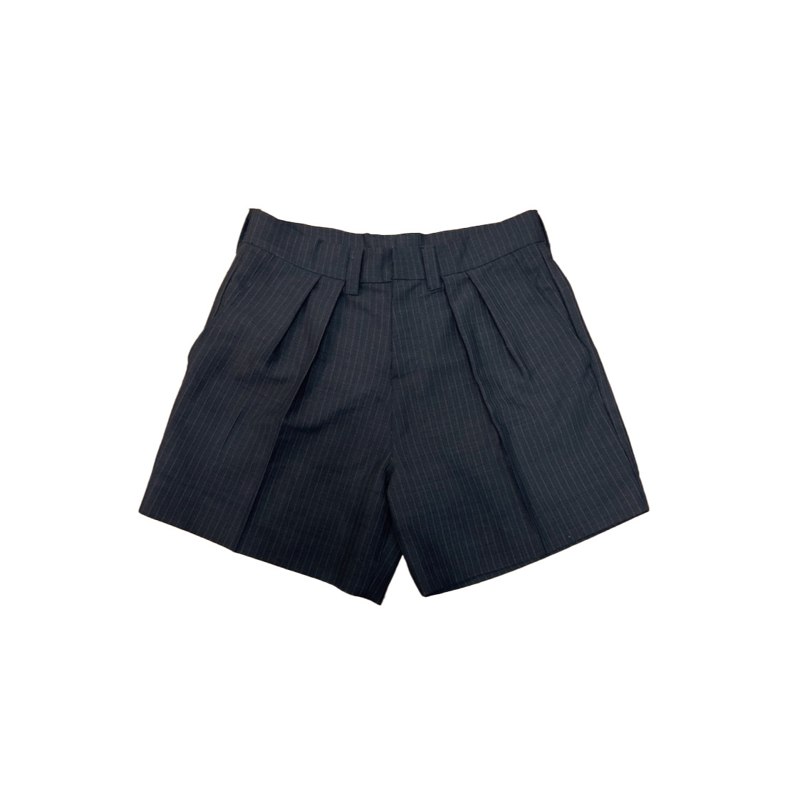 Double Pleat Pinstripe Short