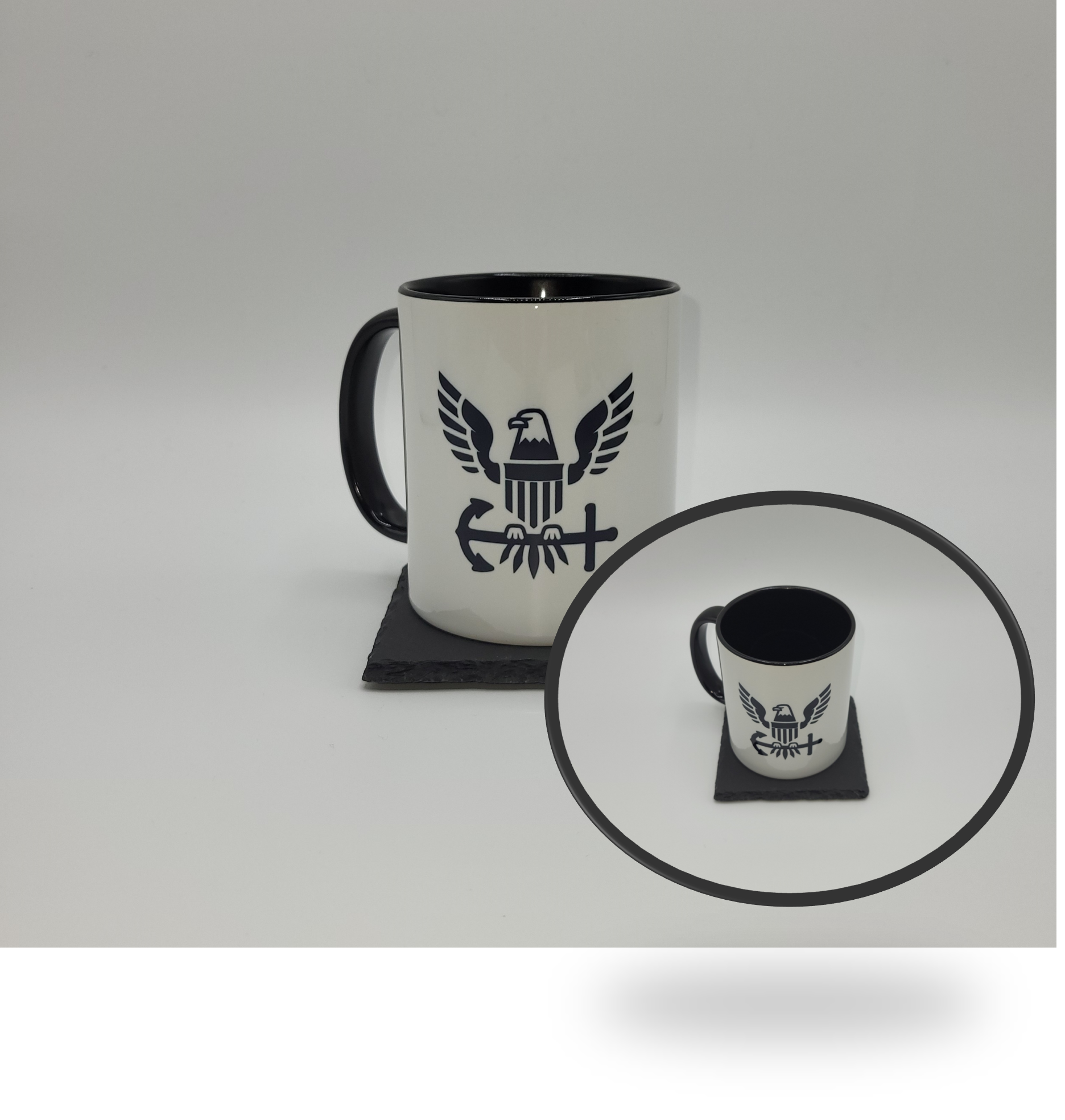 Mug/Coaster Set (Navy)